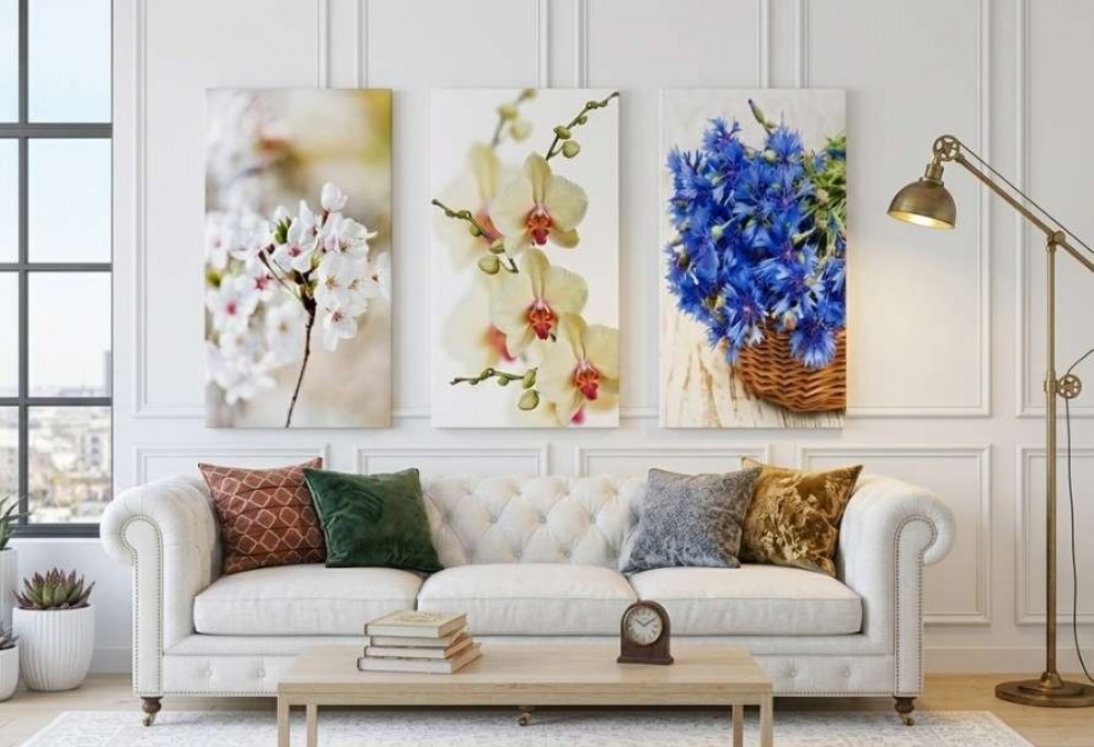 picture gallery in the living room