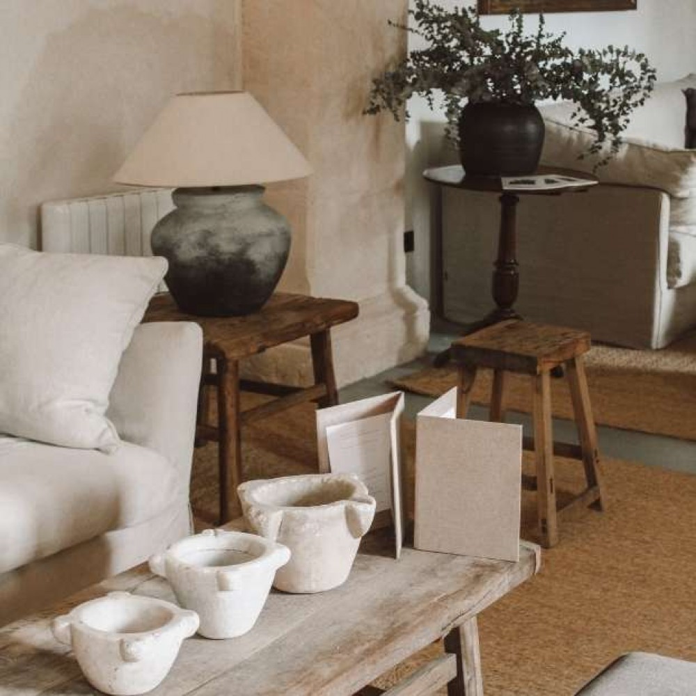 rustic living room