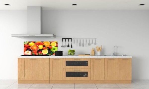 The most popular motifs on kitchen glass panels