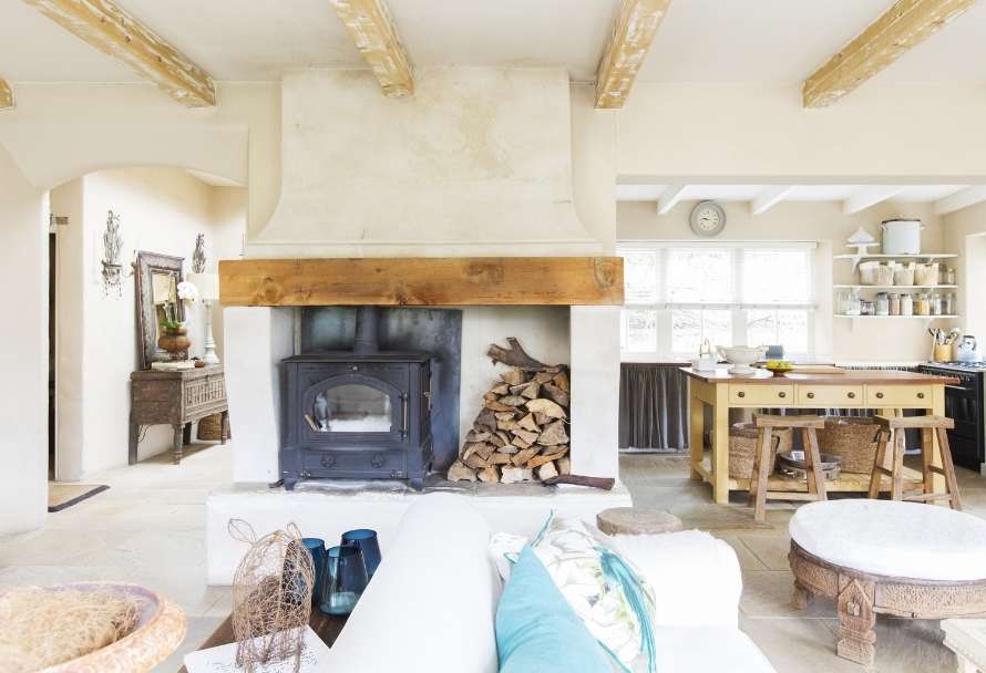 A cosy rustic living room - tips and inspiration